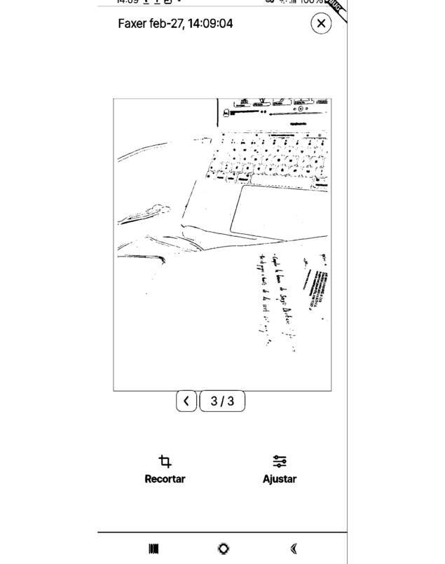 Fax page