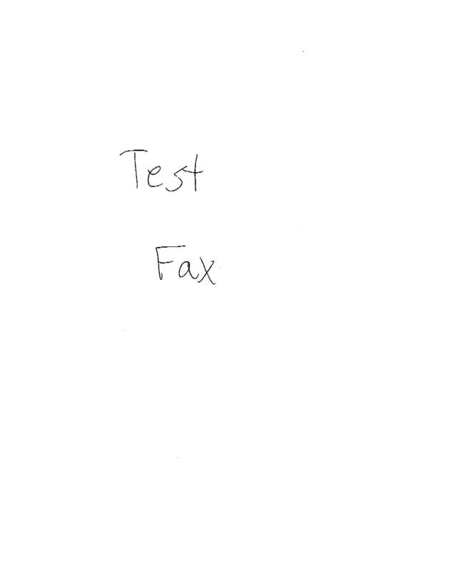 fax page