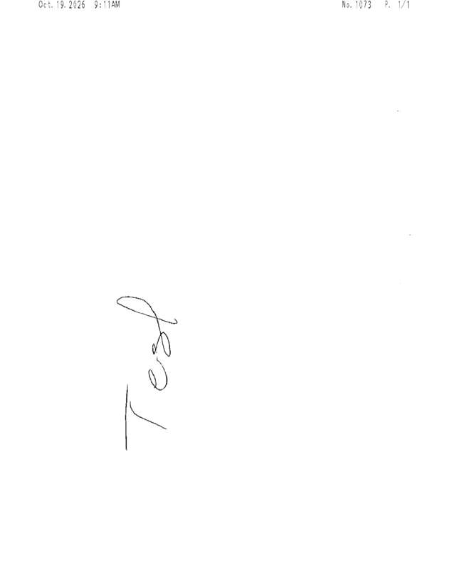 Fax page
