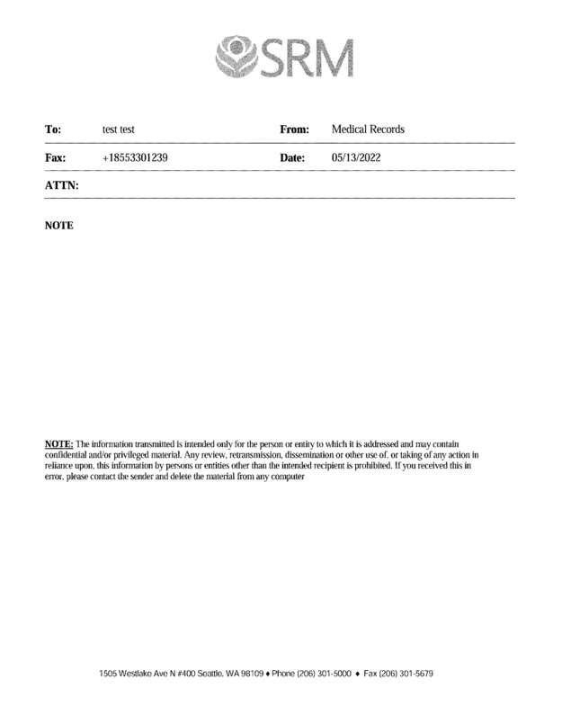 fax page