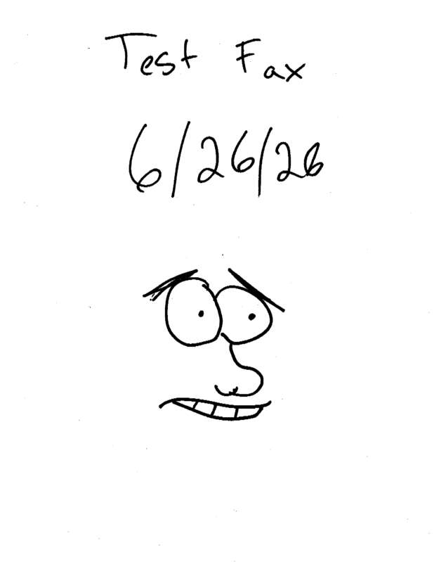 fax page