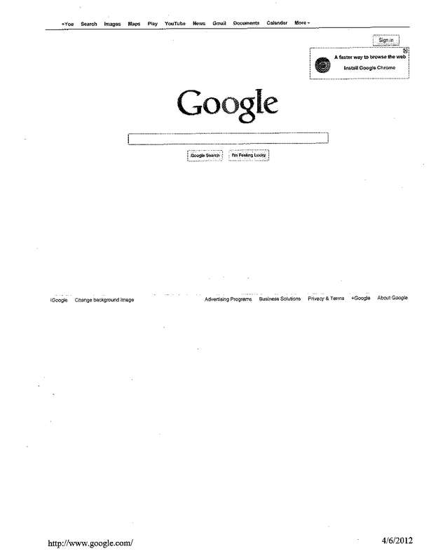 Fax page