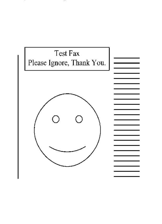 Fax page