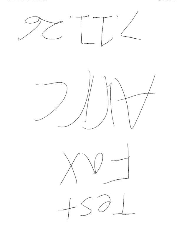 fax page