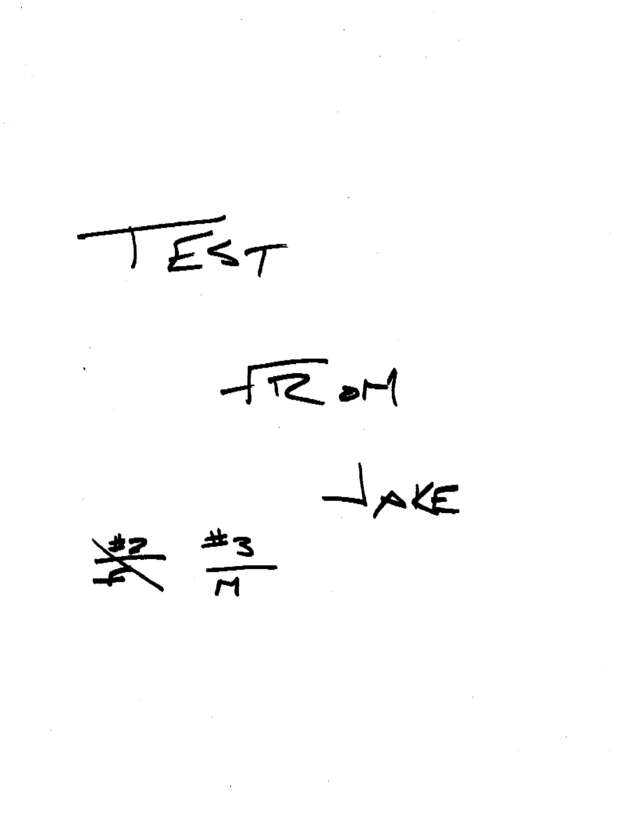 Fax page