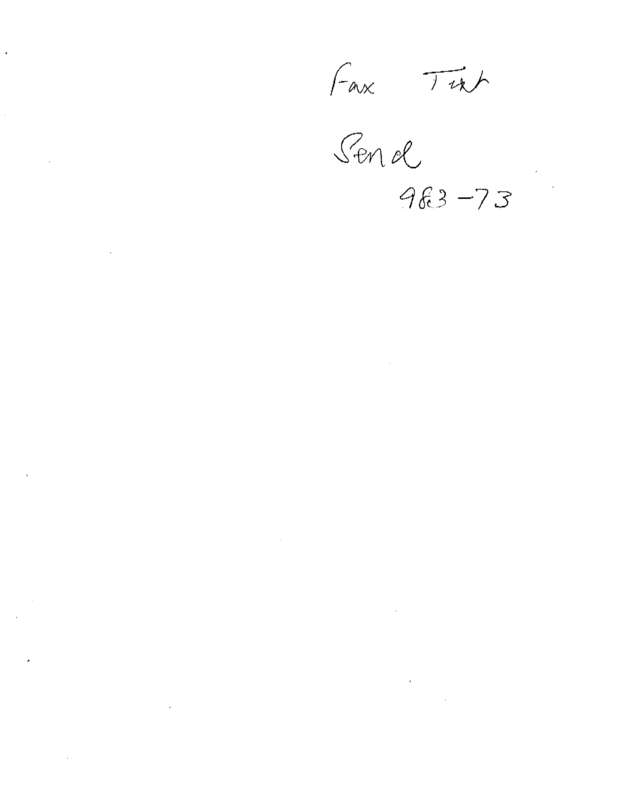 Fax page