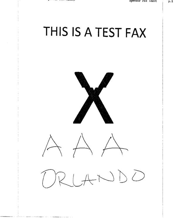 fax page
