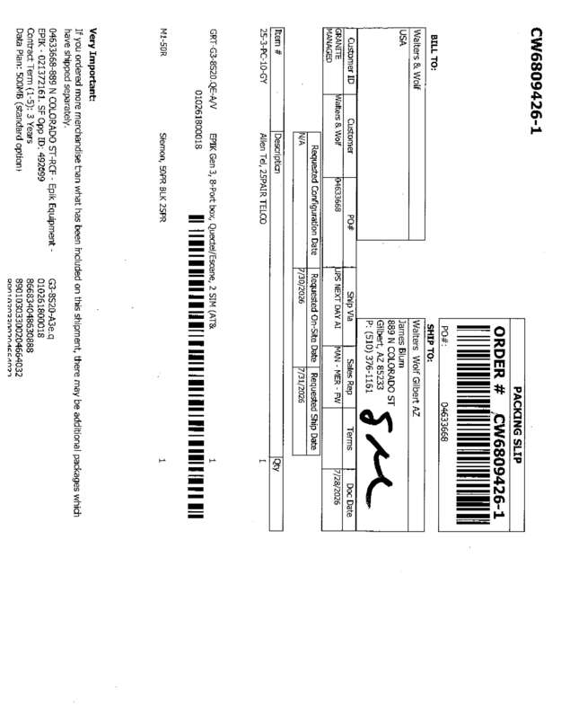 fax page