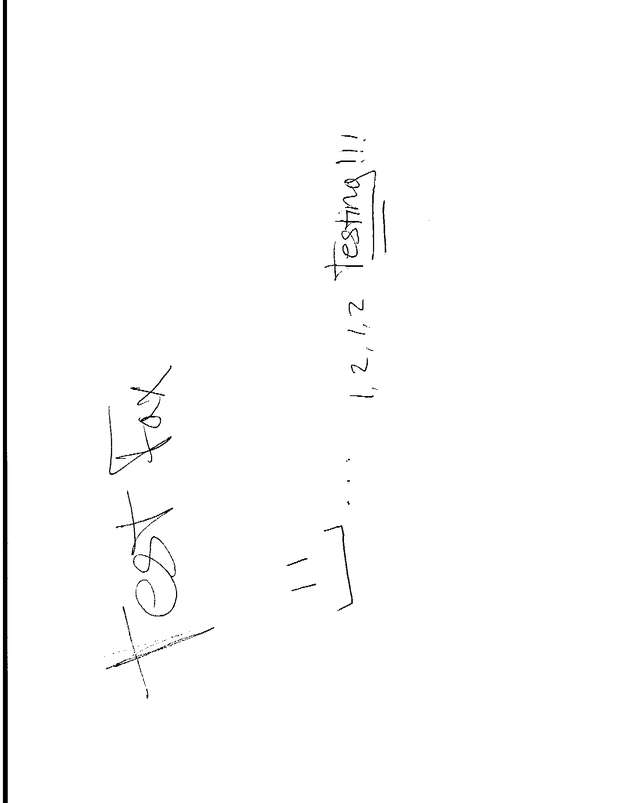 Fax page