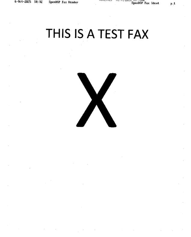 fax page