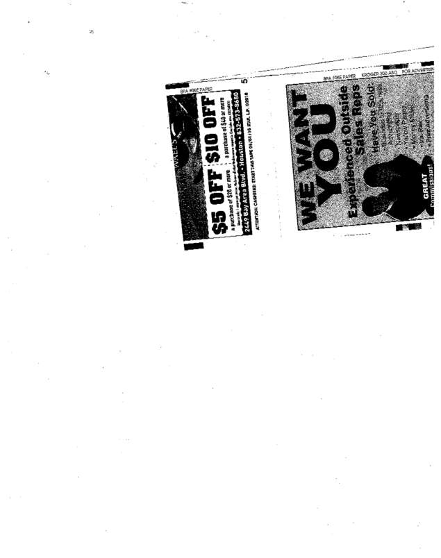 Fax page
