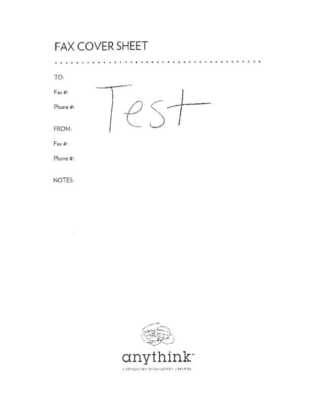 fax page