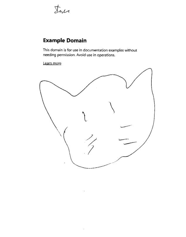 fax page