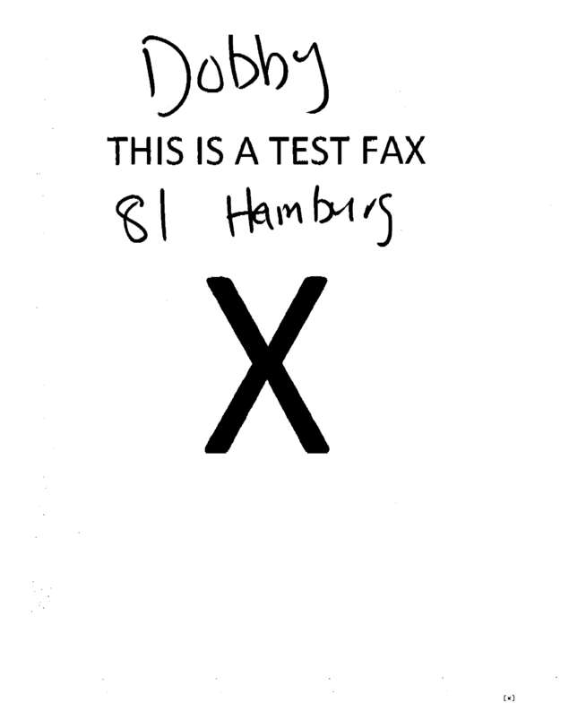 fax page
