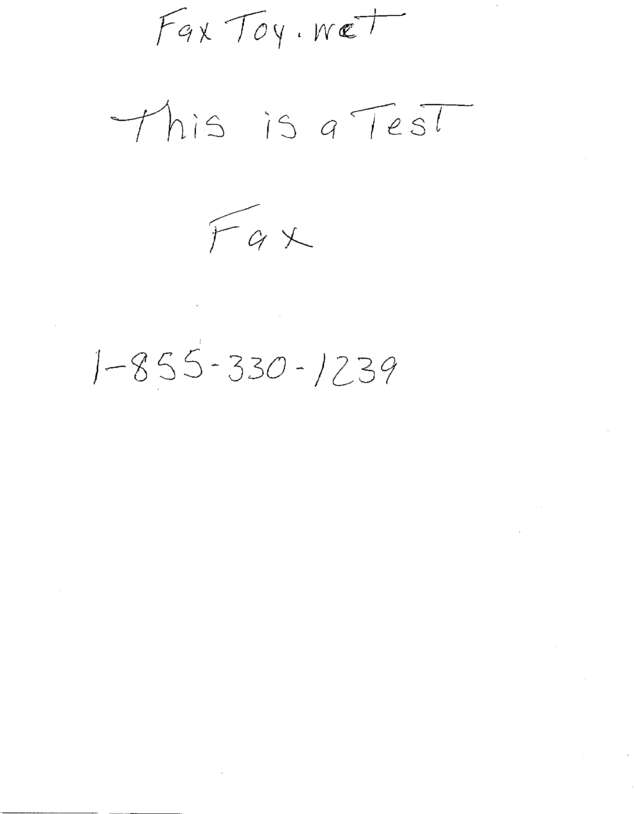 fax page