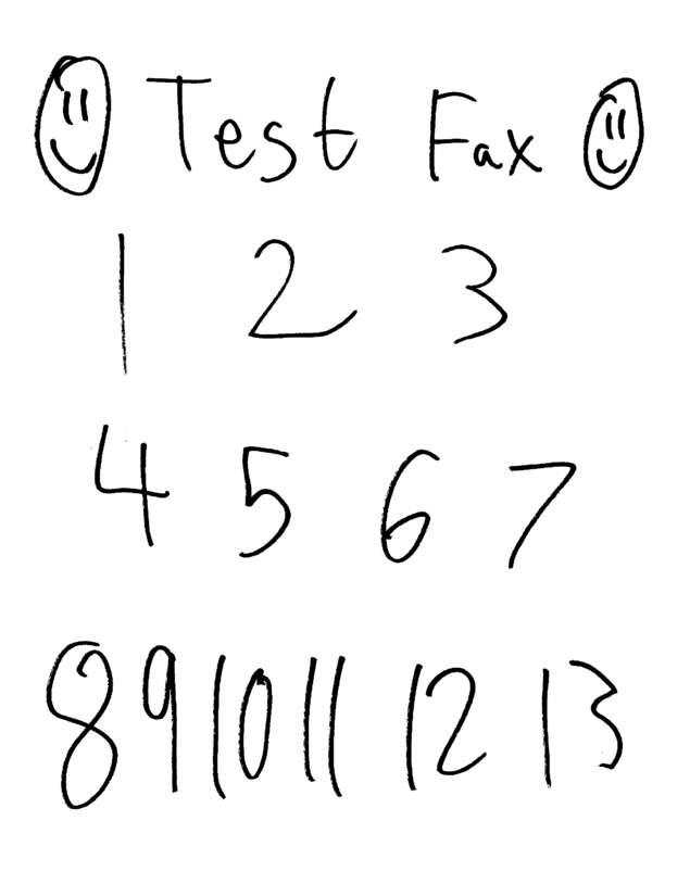 fax page
