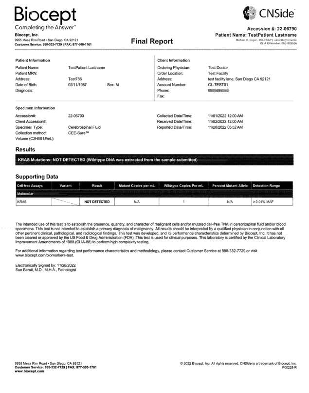 Fax page