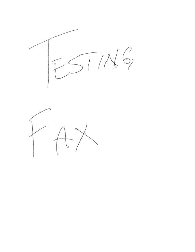 fax page