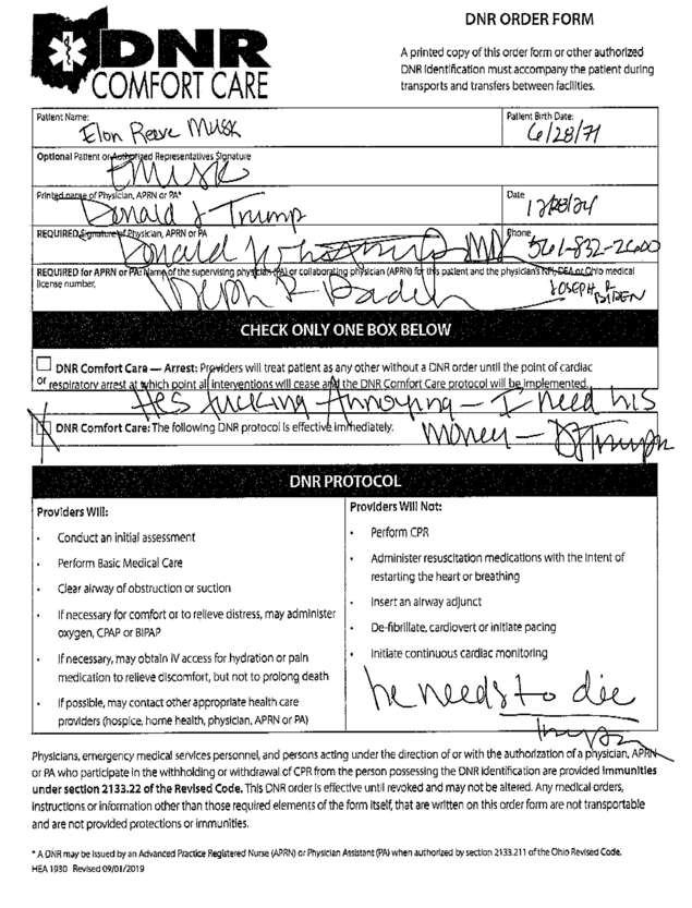Fax page