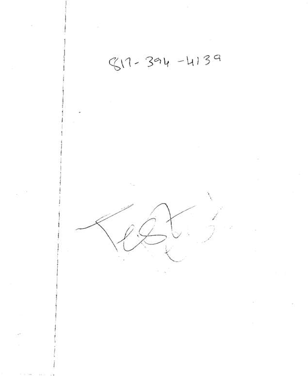 Fax page