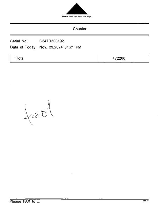 fax page