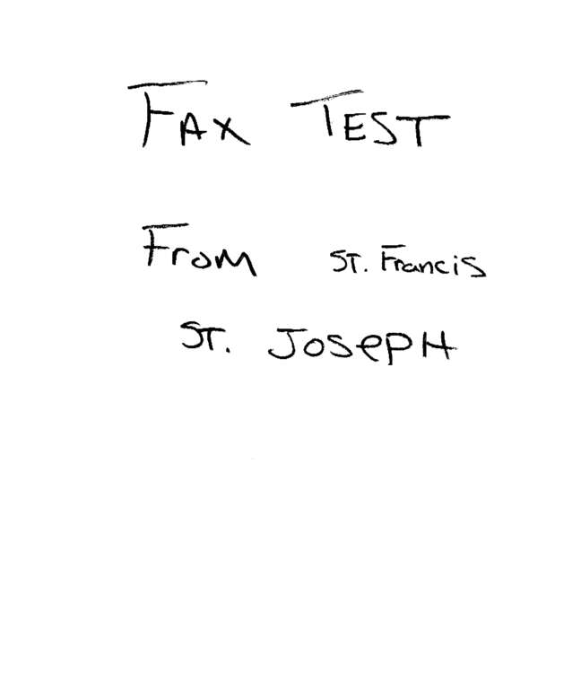 fax page