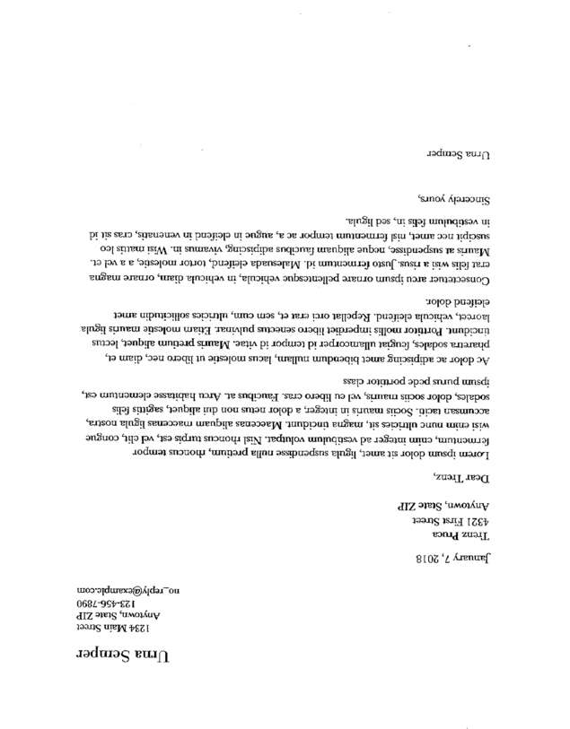 Fax page