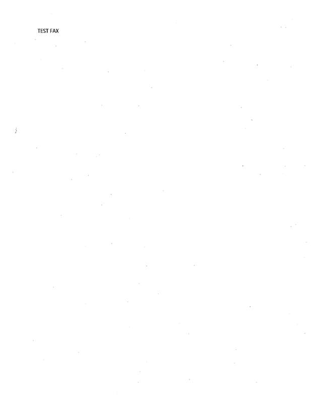 Fax page