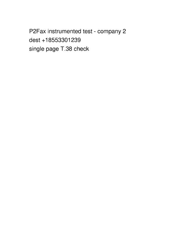 fax page