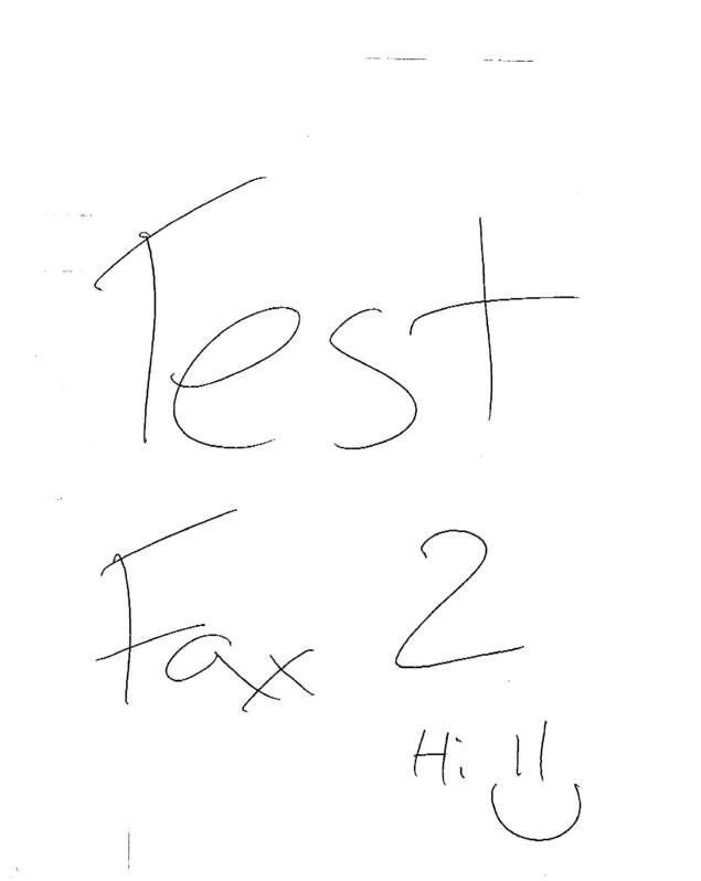 fax page