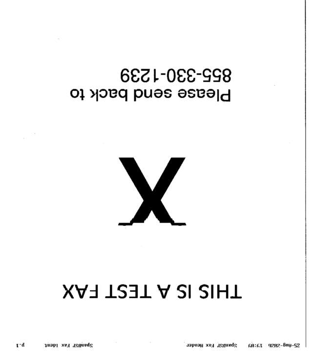 fax page