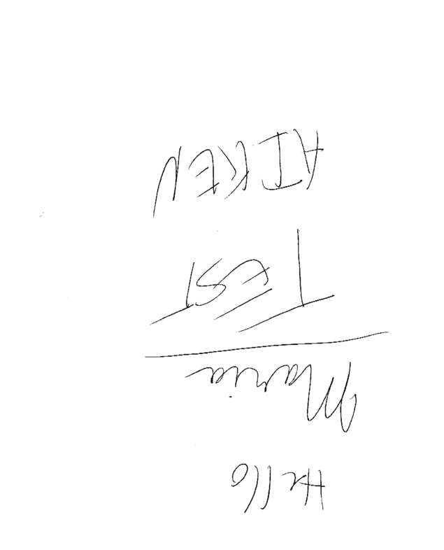 Fax page