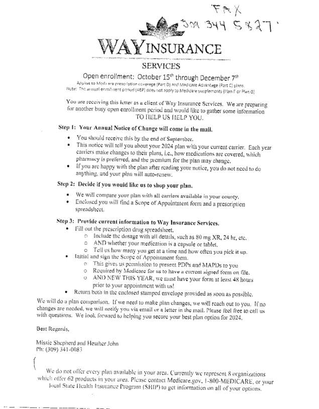 fax page