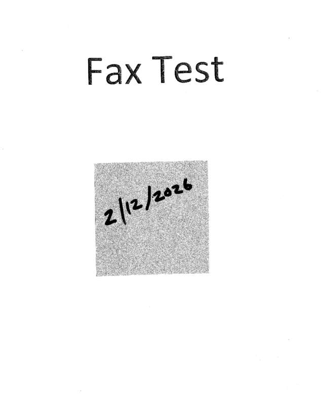 fax page