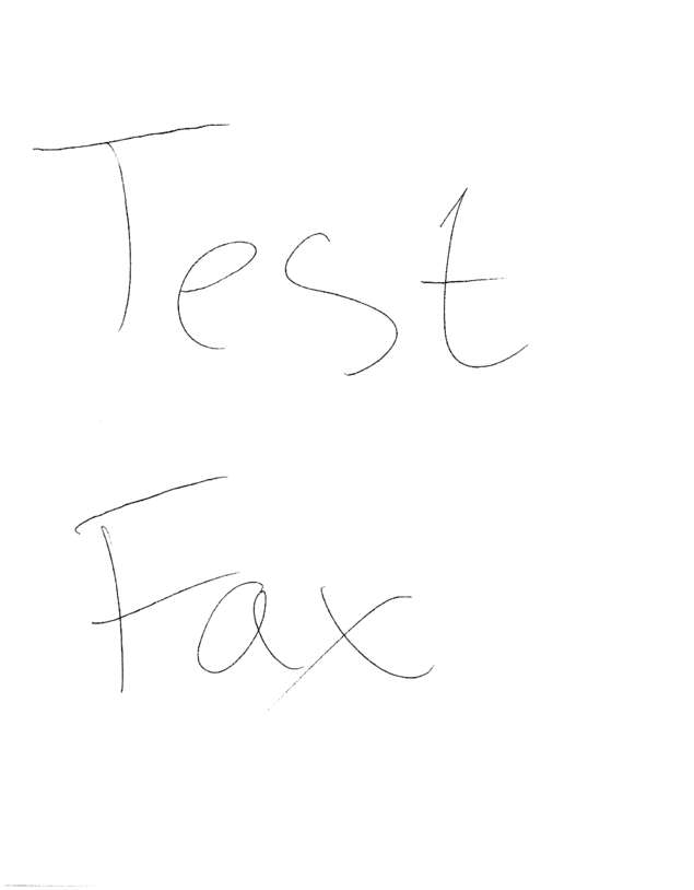 fax page