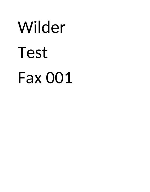 fax page