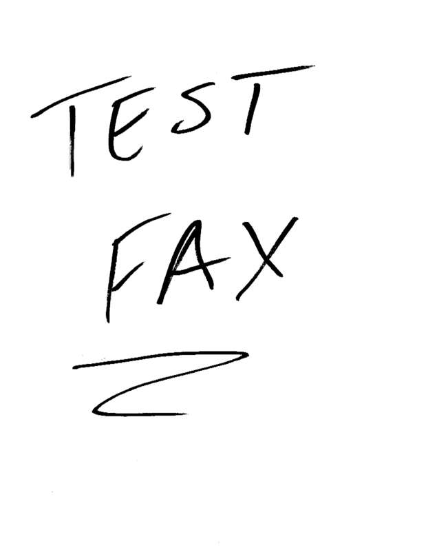fax page