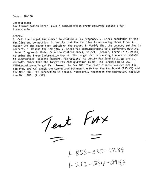 fax page