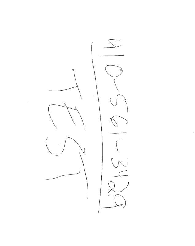 Fax page