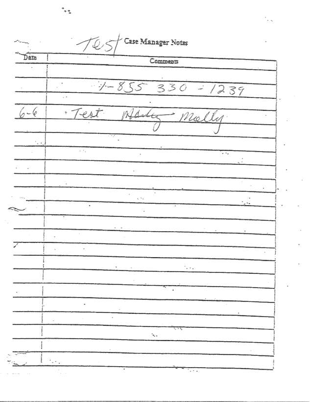 Fax page