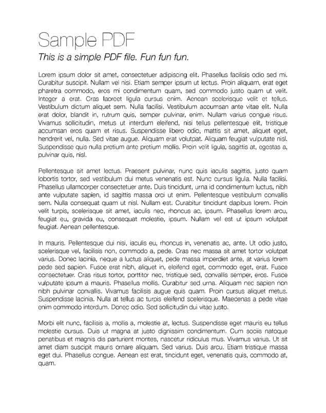 fax page