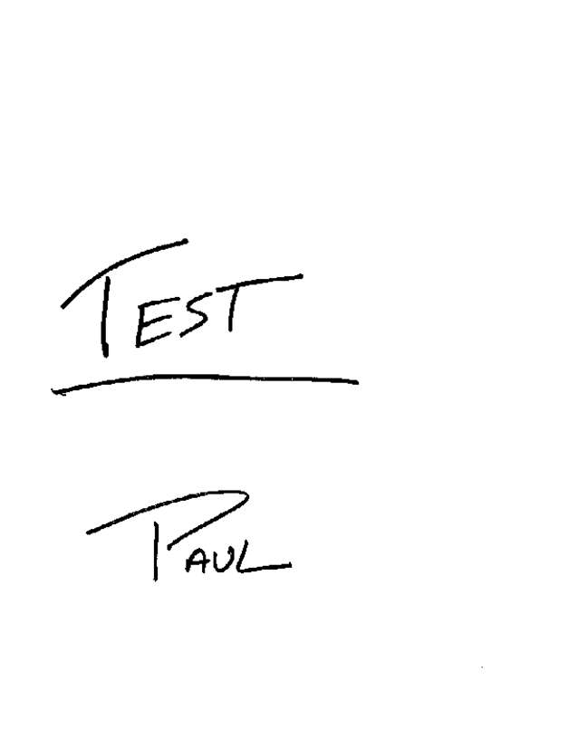 Fax page