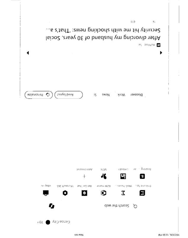 Fax page