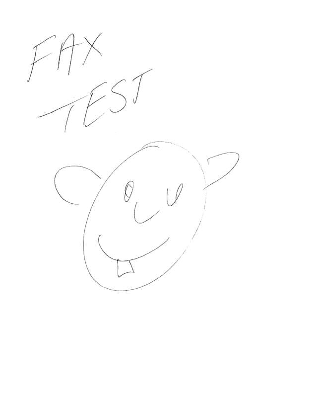Fax page