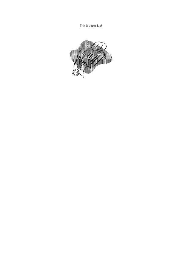 Fax page