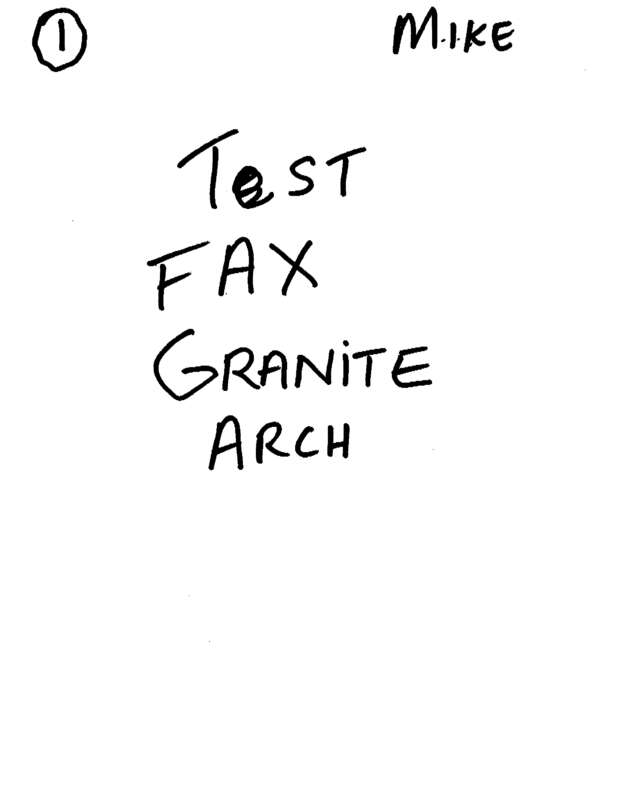 fax page