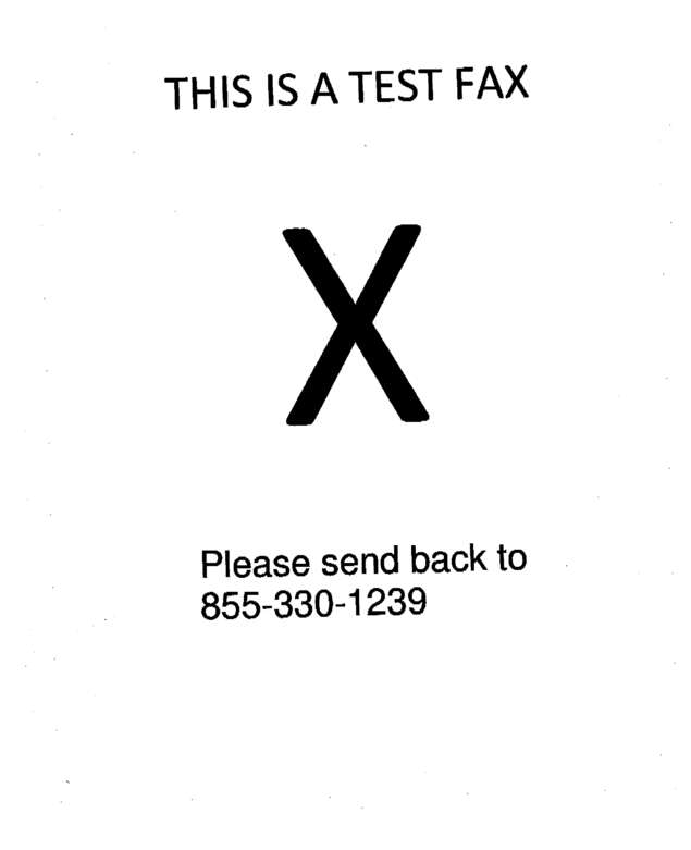fax page