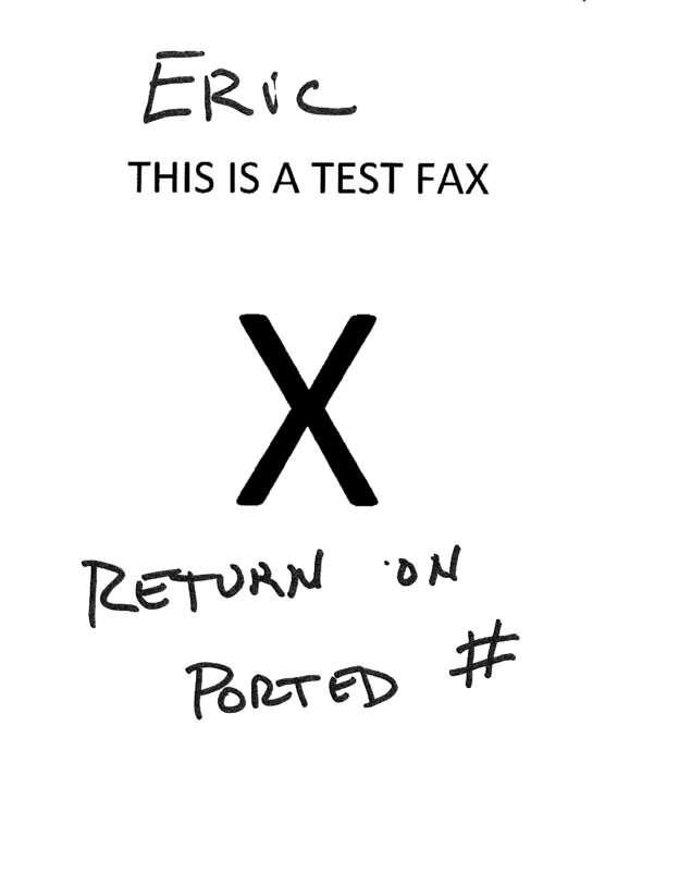 fax page