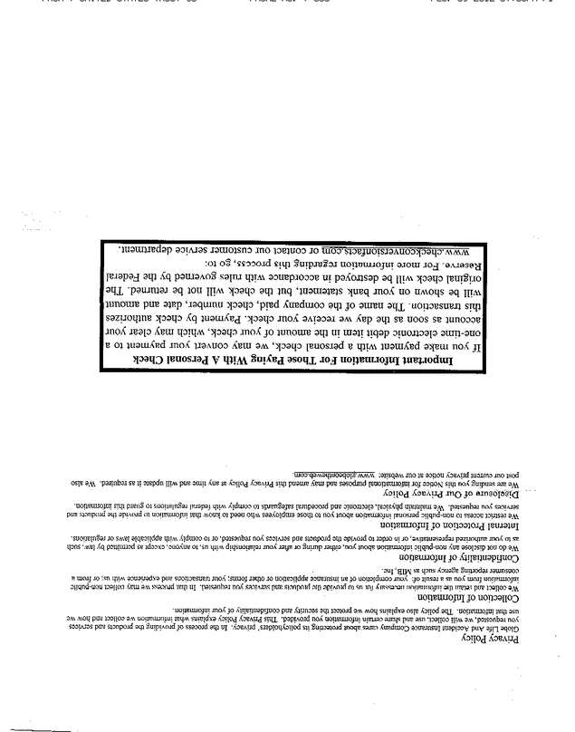 Fax page