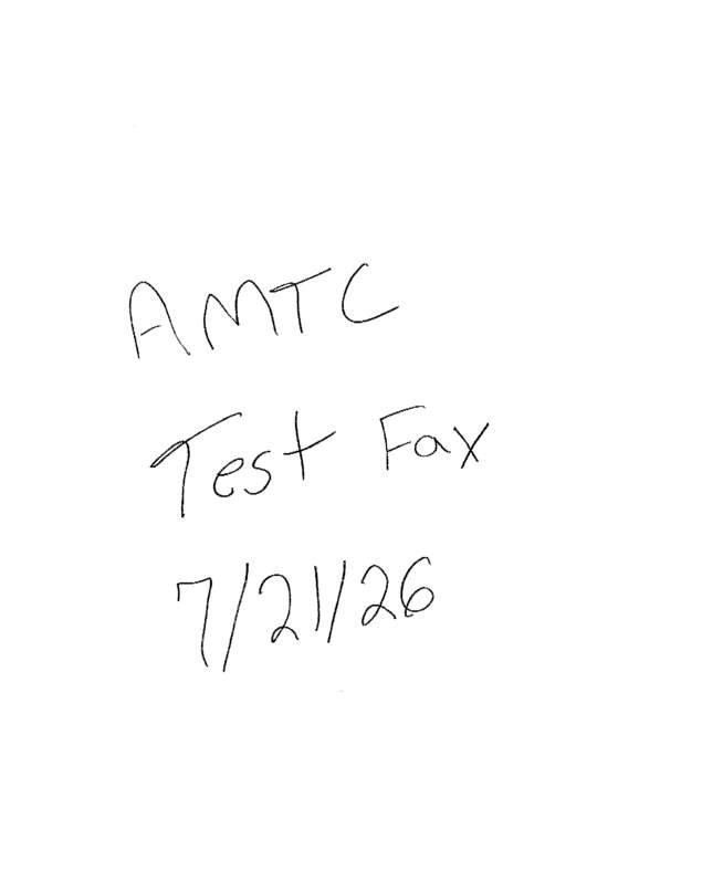 fax page